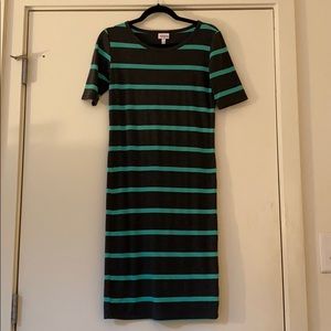 LulaRoe Striped Cotton Dress